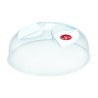 Pokrywka do kuchenki mikrofalowej 30cm, przeźroczysty, plastikowy, PROhome, EOL