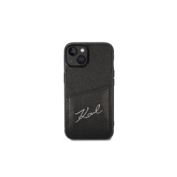 Karl Lagerfeld nakładka do iPhone 14 Plus 6,7&quot KLHCP14MCSSK czarna hard case Cardslot Sign