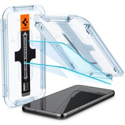 Spigen szkło hartowane Glas.TR &quotEZ FIT&quot 2-Pack do Samsung Galaxy S23 clear