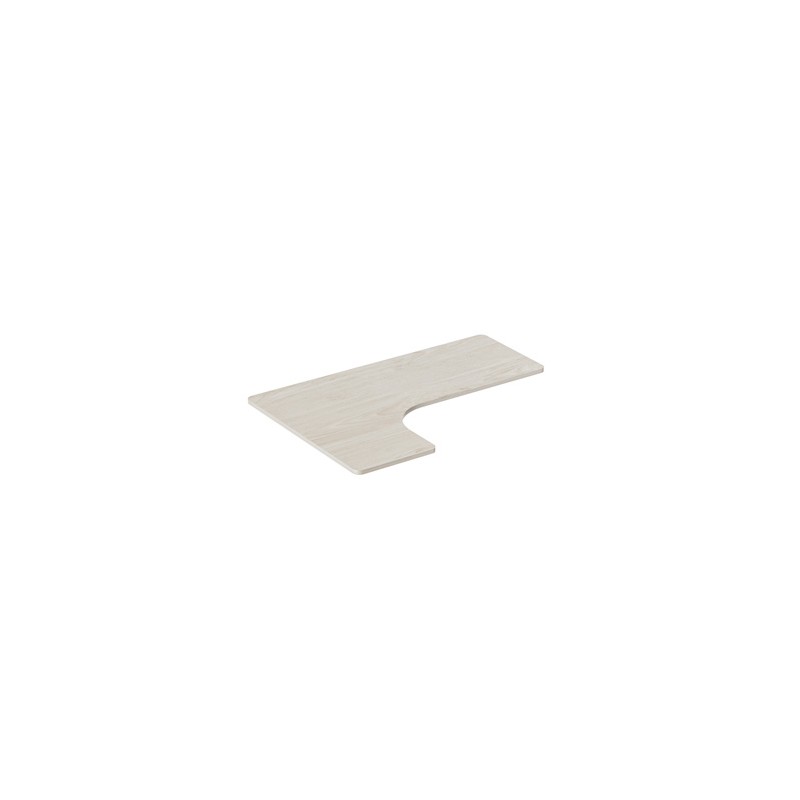 Powerton ERGO EDGE TOP Blat biurka narożnego 160x110-60x2,5 cm, Akacja
