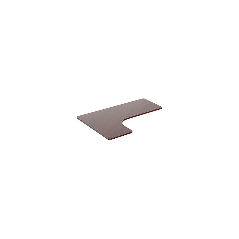 Powerton ERGO EDGE TOP Blat biurka narożnego 160x110-60x2,5 cm, orzech