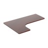 Powerton ERGO EDGE TOP Blat biurka narożnego 160x110-60x2,5 cm, orzech