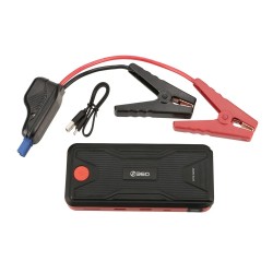 360 D6H Jump Starter Kit powerbank z funkcją rozruchu pojazdów 10000mAh, 2x USB, latarka LED
