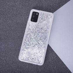 Nakładka Liquid Sparkle TPU do iPhone 14 6,1&quot srebrna
