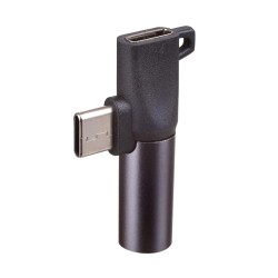 Akyga adapter AK-AD-62 USB type C (m) / USB type C (f) / Jack 3,5 mm