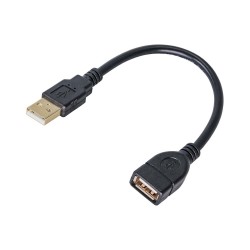 Akyga kabel USB AK-USB-23 USB A (m) / USB A (f) ver. 2.0 15cm