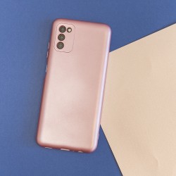 Nakładka Metallic do Samsung Galaxy A13 4G różowa