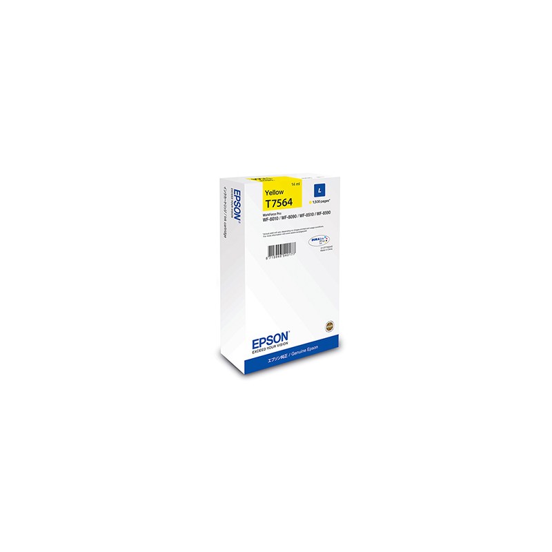 Epson oryginalny ink / tusz C13T75644N, T7564, L, yellow, 1500s, 14ml, 1szt
