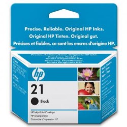 HP oryginalny ink / tusz C9351AE, HP 21, black, 150s, 5ml, EOL
