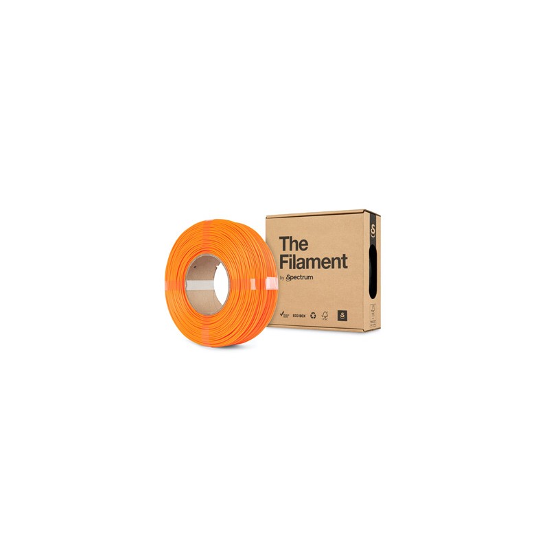 Spectrum The Filament Filament ReFill PLA HS 1000g, pure orange