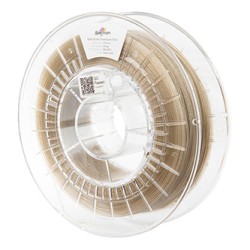 Spectrum Filament PLA Glitter 500g, clear gold