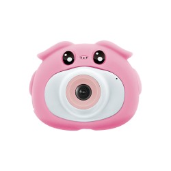 Maxlife dziecięcy aparat cyfrowy z funkcją kamery MXKC-100 różowy