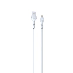 Devia kabel Kintone USB - Lightning 1,0 m 2,1A biały zestaw 30 szt V2