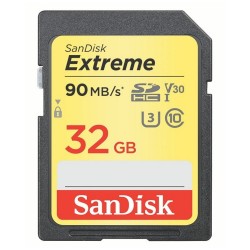 SanDisk karta pamięci 32GB SDHC Extreme V30 UHS-I U3 90 / 40 MB/s