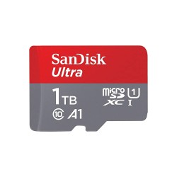 SanDisk karta pamięci 1TB microSDXC Ultra Android kl. 10 UHS-I 120 MB/s A1 + adapter