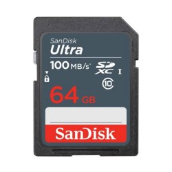 SanDisk karta pamięci 64GB SDXC Ultra 100 MB/s