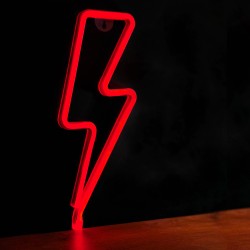 Neon LED PIORUN czerwony Bat + USB FLNEO6 Forever Light