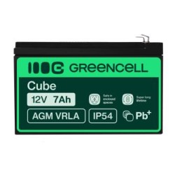 Green Cell VRLA AGM 12V, 2.1A, 7Ah