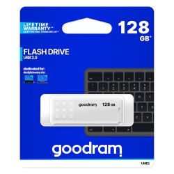 Goodram pendrive 128GB USB 2.0 UME2 biały