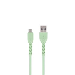 Maxlife kabel MXUC-04 USB - USB-C 1,0 m 3A zielony