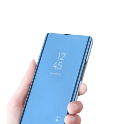 Etui Smart Clear View do Samsung Galaxy S20 FE / S20 Lite / S20 FE 5G niebieski
