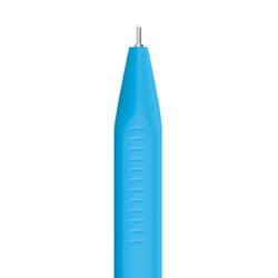 Berlingo, długopis automatyczny kulkowe, niebieskie, 40szt, 0.7mm, Triangle Fuze RT, EOL