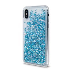 Nakładka Liquid Sparkle TPU do Samsung Galaxy S20 FE / S20 Lite / S20 FE 5G niebieska