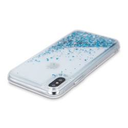 Nakładka Liquid Sparkle TPU do Samsung Galaxy S20 FE / S20 Lite / S20 FE 5G niebieska