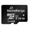 MediaRange Micro Secure Digital Card, 128GB, micro SDXC, MR945, UHS-I U1 (Class 10), z adapterm