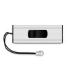 MediaRange USB flash disk, USB 3.0, 128GB, srebrny, MR918, USB A, wysuwany