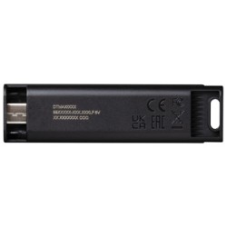Kingston USB flash disk, USB 3.0, 256GB, DataTraveler Max, czarny, DTMAX/256GB, USB C