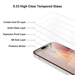 Szkło hartowane 2,5D Premium do iPhone X / XS / 11 Pro
