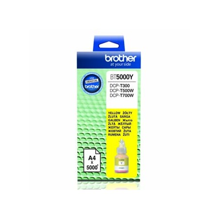 Brother oryginalny ink / tusz BT-5000Y, yellow, 5000s