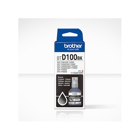 Brother oryginalny ink / tusz BTD100BK, black, 7500s, 108ml