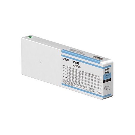 Epson oryginalny ink / tusz C13T55K500, light cyan
