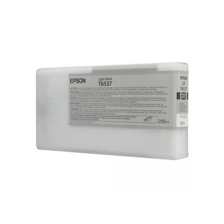 Epson oryginalny ink / tusz C13T653700, light black, 200ml