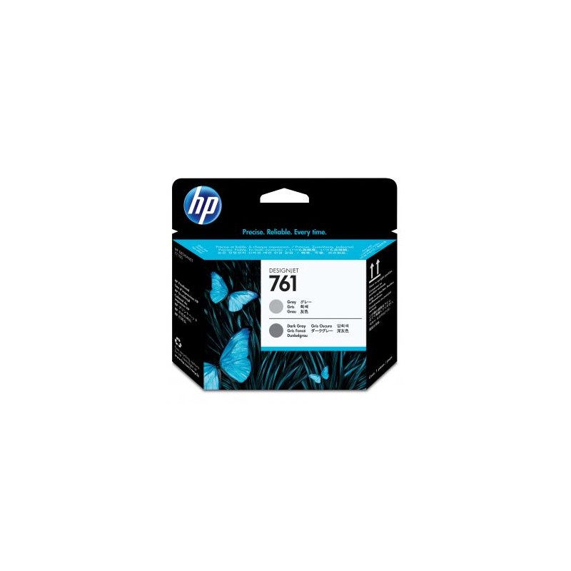 HP oryginalny głowica drukująca CH647A, HP 761, grey