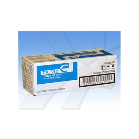 Kyocera oryginalny toner TK540C, 0T2HLCEU, cyan, 4000s