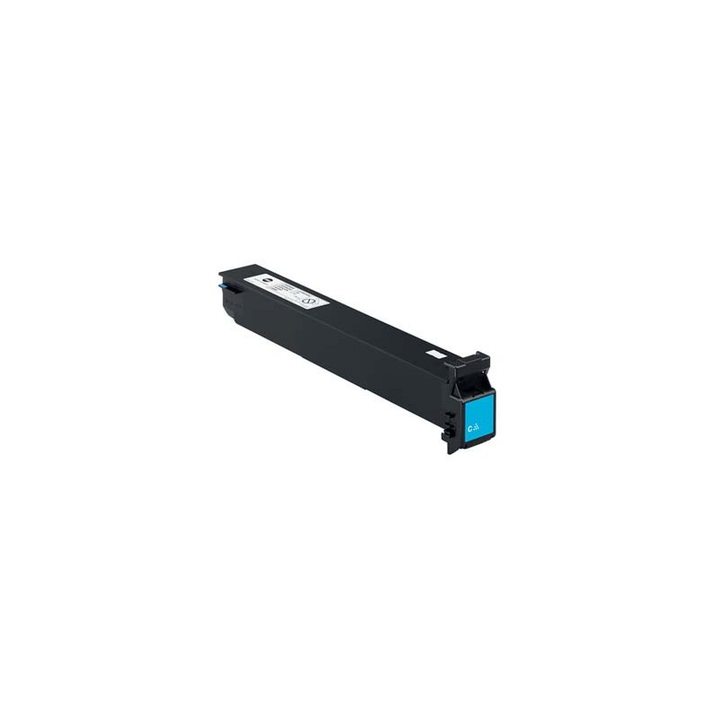 Konica Minolta oryginalny toner A0D7453, cyan, 20000s