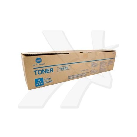 Konica Minolta oryginalny toner TN312C, 8938-708, cyan, 12000s