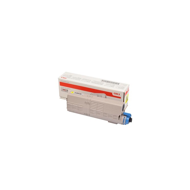 OKI oryginalny toner 46490605, yellow, 6000s