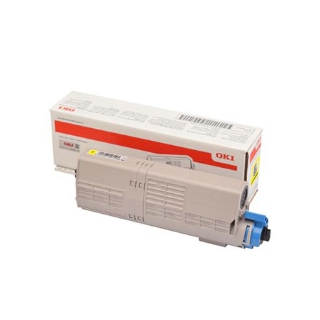 OKI oryginalny toner 46490605, yellow, 6000s