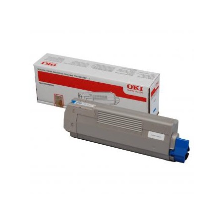 OKI oryginalny toner 44315307, cyan, 6000s