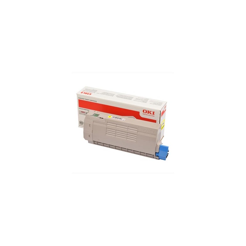 OKI oryginalny toner 46507613, yellow, 11500s