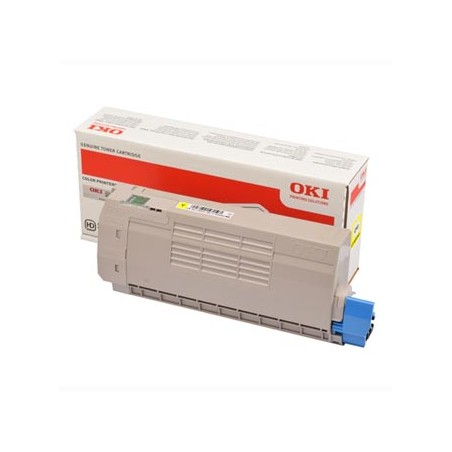 OKI oryginalny toner 46507613, yellow, 11500s