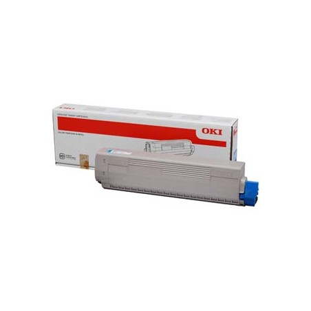 OKI oryginalny toner 44844507, cyan, 10000s