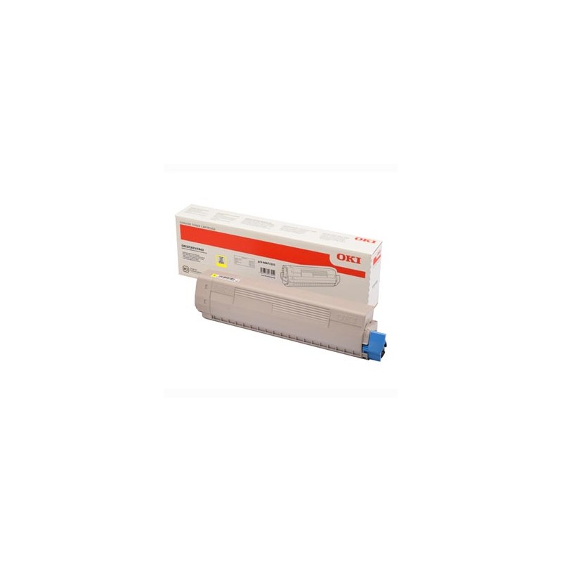 OKI oryginalny toner 46471101, yellow, 7000s