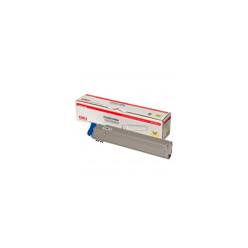 OKI oryginalny toner 42918913, yellow, 15000s