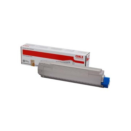 OKI oryginalny toner 44059253, yellow, 10000s