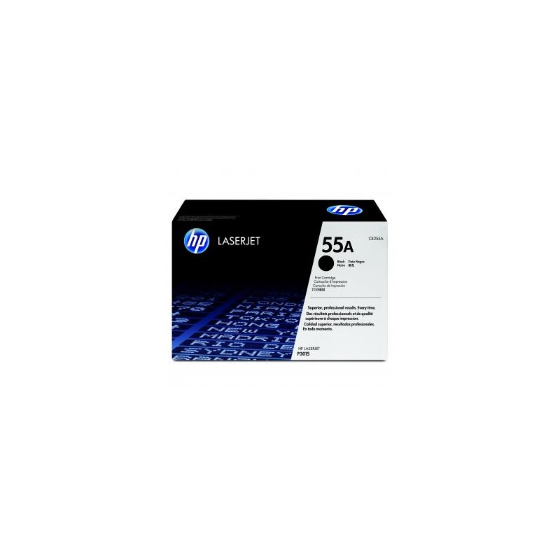HP oryginalny toner CE255A, HP 55A, black, 6000s